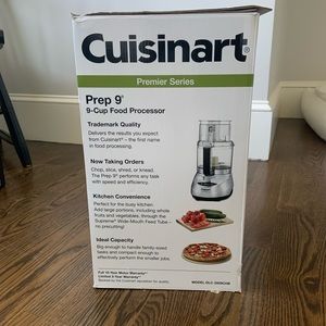 Cuisinart 9 cup Premier Food Processor- brand new